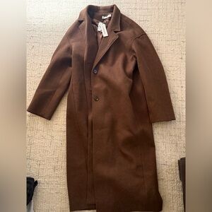 Commense Chocolate Brown Coat